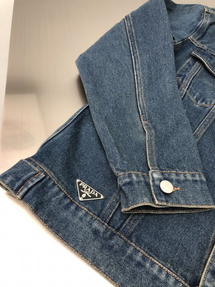 Prada - Мужская джинсовая рубашка куртка DZ_1208PR1 Prada - Мужская джинсовая рубашка куртка DZ_1208PR1