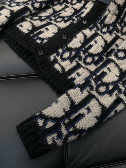 Dior - Женская шерстяная кофта кардиган TI_1701DI1