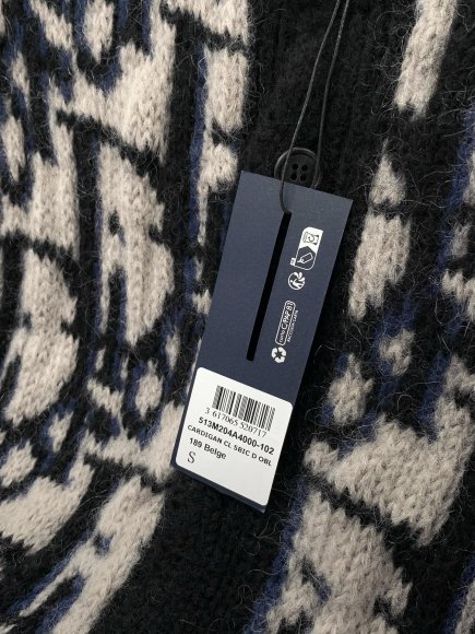 Dior - Женская шерстяная кофта кардиган TI_1701DI1