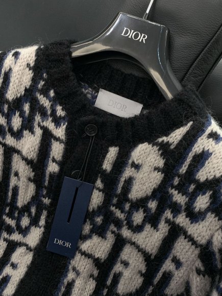 Dior - Женская шерстяная кофта кардиган TI_1701DI1
