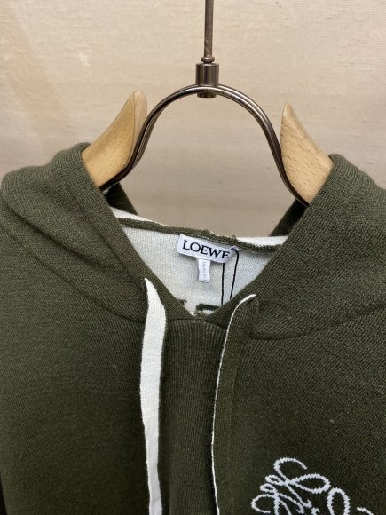 Loewe - Мужская шерстяная кофта худи DZ_1501LO2 Loewe - Мужская шерстяная кофта худи DZ_1501LO2