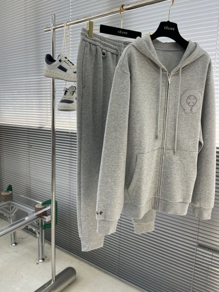 Chrome Hearts - Мужская кофта толстовка (костюм штаны) TJ_3010CH3