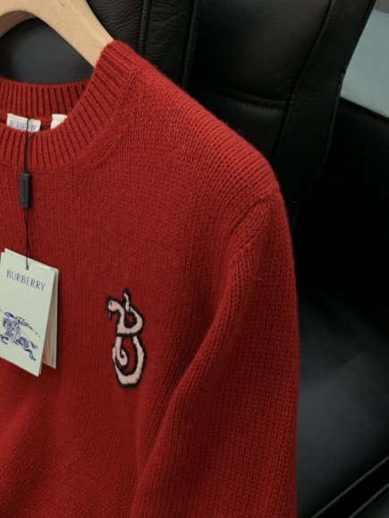 Burberry - Мужская шерстяная кофта свитер TI_1701BU2