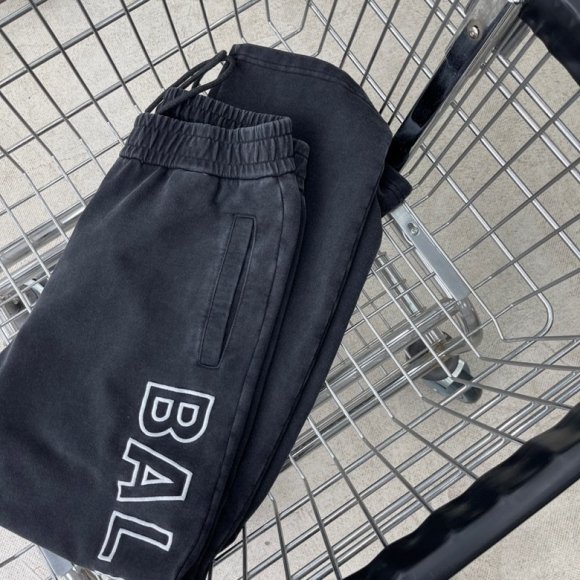 Balenciaga Outline Baggy - Мужские спортивные штаны AH_2610BA6