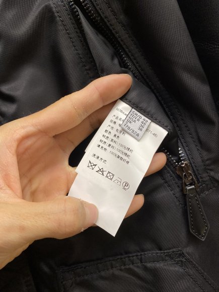 Bally - Мужская куртка бомбер ветровка DZ_1501BA3