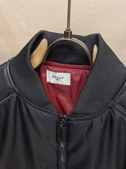 Bally - Мужская куртка бомбер ветровка DZ_1501BA3