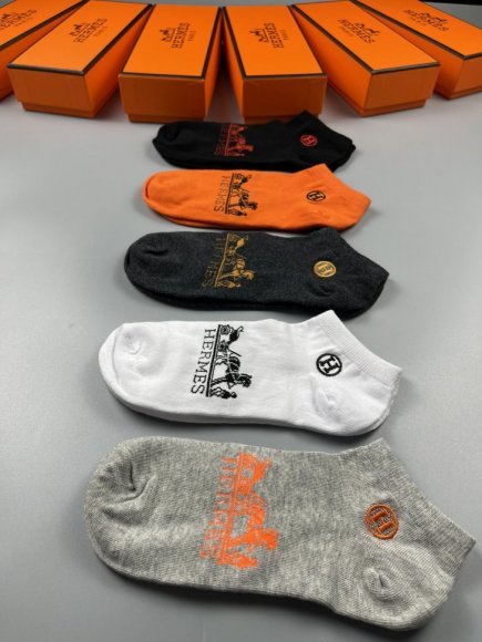 Hermes носки комплект 5 пар AC_1705HE3