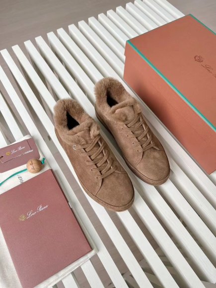 Loro Piana Nuages - Женские кашемировые зимние кроссовки N1_1311LP3 Loro Piana Nuages - Женские кашемировые зимние кроссовки N1_1311LP3