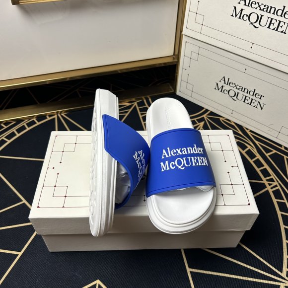 Alexander McQueen - Мужские шлепанцы сланцы GTL_1004AM7 Alexander McQueen - Мужские шлепанцы сланцы GTL_1004AM7