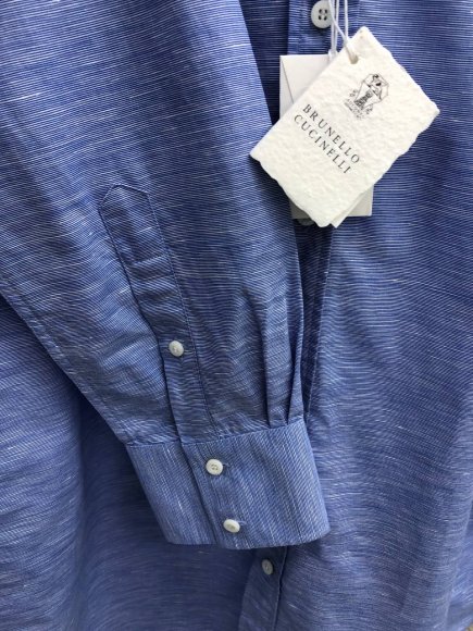 Brunello Cucinelli Мужская рубашка S3D_2501BC10