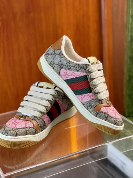 Gucci Screener - Женские кроссовки кеды RR_1102GU2 Gucci Screener - Женские кроссовки кеды RR_1102GU2