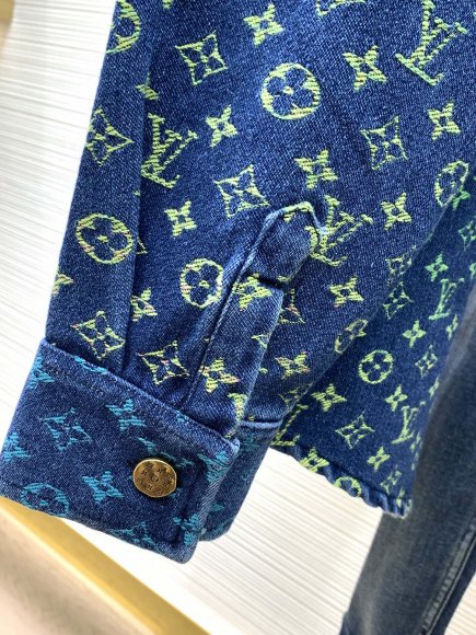 Louis Vuitton - Мужская джинсовая рубашка TI_3008LV5