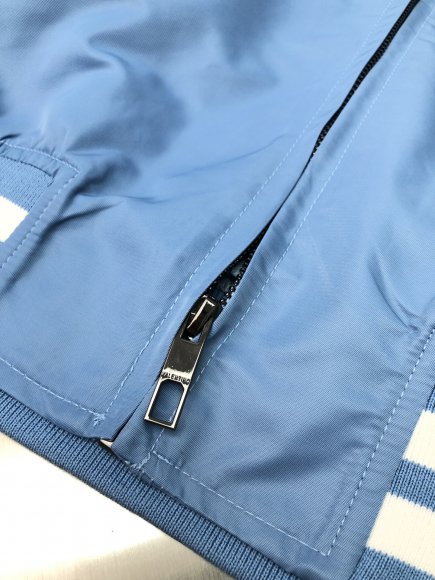 Valentino VLogo Signature - Мужская куртка ветровка бомбер DZ_1208VA5