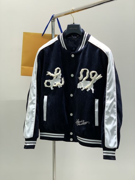 Louis Vuitton - Мужская куртка бомбер ветровка TI_1701LV5 Louis Vuitton - Мужская куртка бомбер ветровка TI_1701LV5