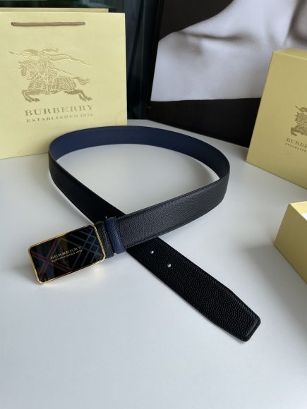 Burberry Мужской ремень 3.5см. RE_0902BU2 Burberry Мужской ремень 3.5см. RE_0902BU2