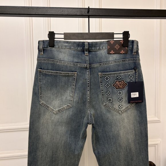 Louis Vuitton - Мужские штаны джинсы KN_2406LV12 Louis Vuitton - Мужские штаны джинсы KN_2406LV12