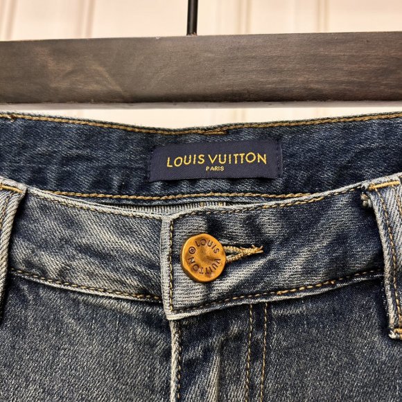 Louis Vuitton - Мужские штаны джинсы KN_2406LV12 Louis Vuitton - Мужские штаны джинсы KN_2406LV12