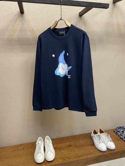 Chanel - Мужская кофта свитшот DZ_1410CH10 Chanel - Мужская кофта свитшот DZ_1410CH10