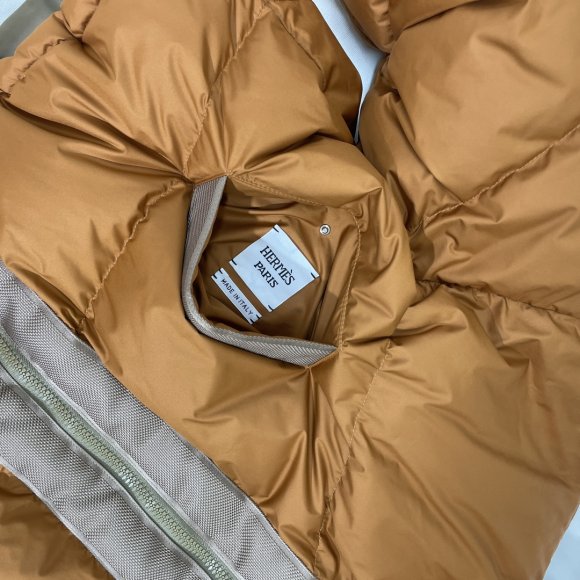 Hermes - Женская двухсторонняя куртка пуховик FY_1712HE2