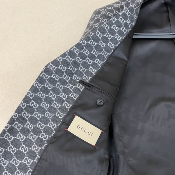 Gucci - Мужской шерстяной жакет пиджак DZ_1501GU7