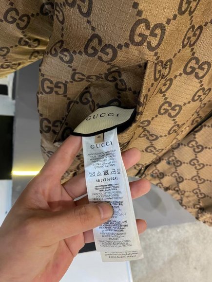 Gucci - Мужская двусторонняя куртка ветровка AH_2909GU1