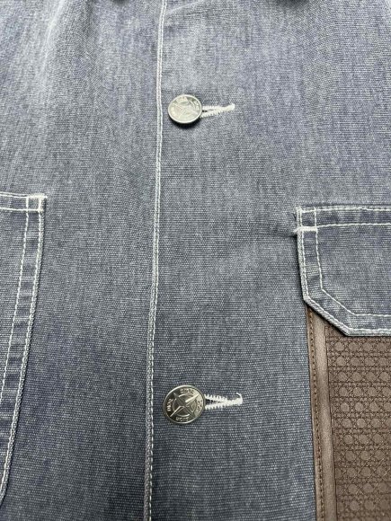 Dior & Stone Island - Мужская куртка рубашка DZ_2907DS3 Dior & Stone Island - Мужская куртка рубашка DZ_2907DS3