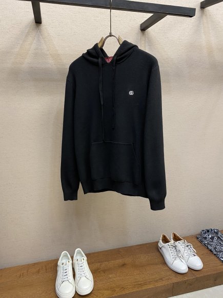 Gucci - Мужская шерстяная кофта свитер худи DZ_1612GU7 Gucci - Мужская шерстяная кофта свитер худи DZ_1612GU7