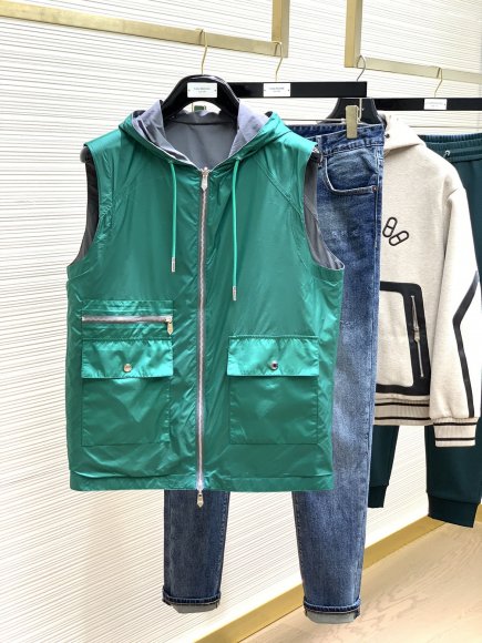 Hermes - Мужской жилет TI_0909HE3 Hermes - Мужской жилет TI_0909HE3