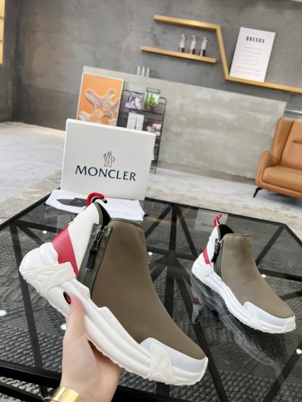 Moncler - Мужские ботинки кроссовки RR_2710MO1