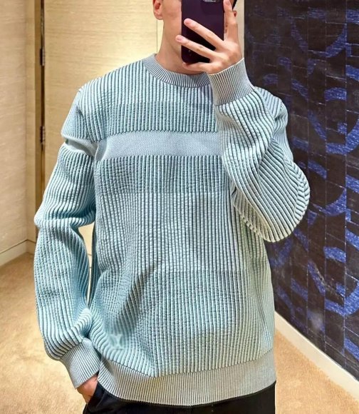 Louis Vuitton & Park Seo-Bo - Мужская кофта свитер DZ_1311LV9
