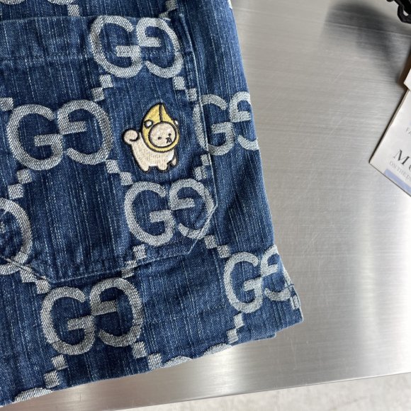 Gucci - Мужская джинсовая куртка рубашка TJ_1105GU5 Gucci - Мужская джинсовая куртка рубашка TJ_1105GU5