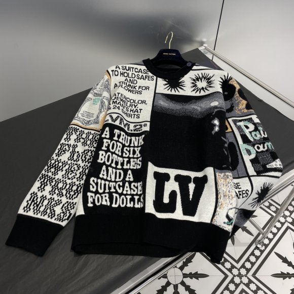 Louis Vuitton - Женская кофта свитер FY_1712LV4 Louis Vuitton - Женская кофта свитер FY_1712LV4