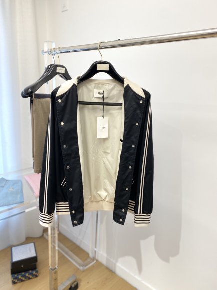 Celine - Мужская кофта куртка бомбер DF_2803CE9 Celine - Мужская кофта куртка бомбер DF_2803CE9