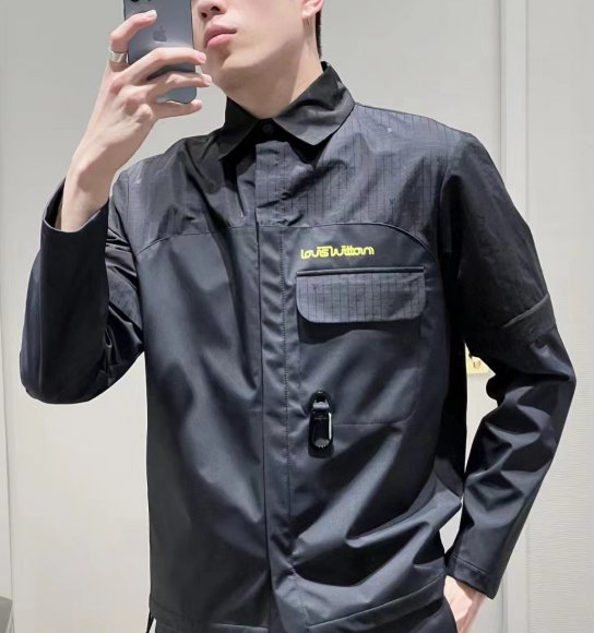 Louis Vuitton - Мужская куртка рубашка 2в1 AH_2909LV4