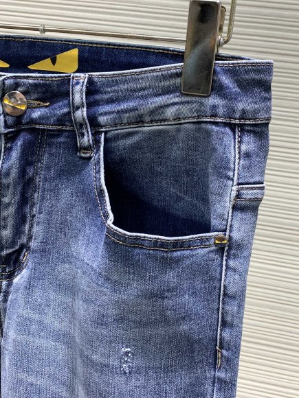 Fendi - Мужские штаны джинсы TI_0401FE2