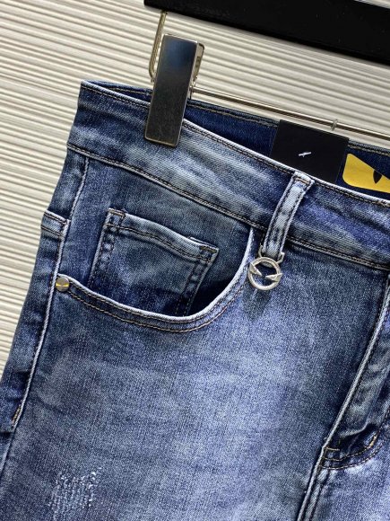 Fendi - Мужские штаны джинсы TI_0401FE2