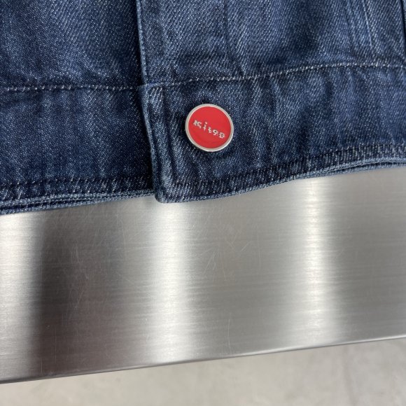 Kiton Napoli - Мужская джинсовая куртка рубашка TJ_0310KI3