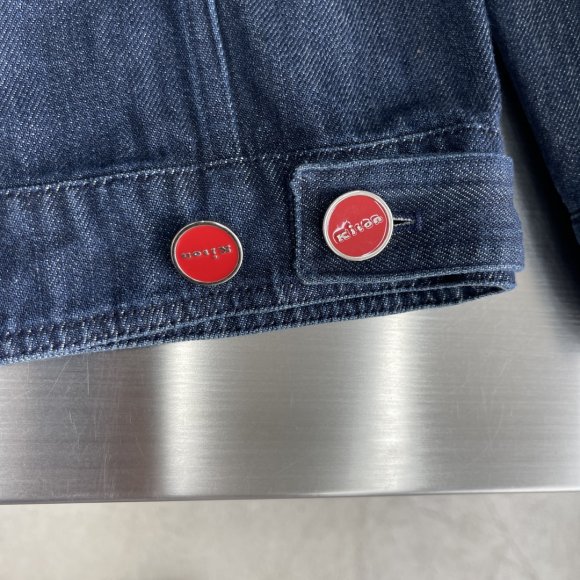 Kiton Napoli - Мужская джинсовая куртка рубашка TJ_0310KI3