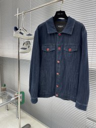 Kiton Napoli - Мужская джинсовая куртка рубашка TJ_0310KI3