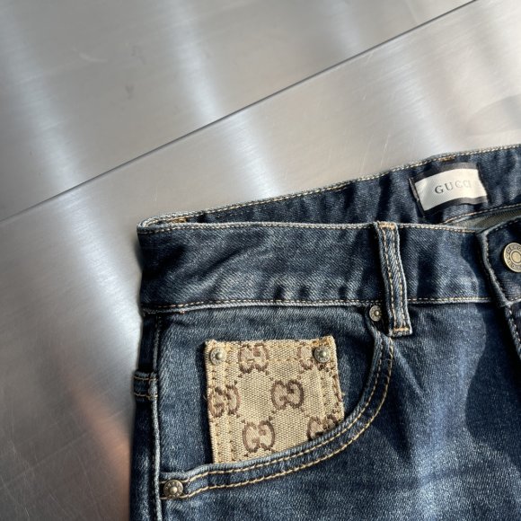 Gucci - Мужские штаны джинсы TJ_1411GU1