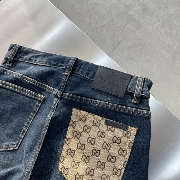 Gucci - Мужские штаны джинсы TJ_1411GU1