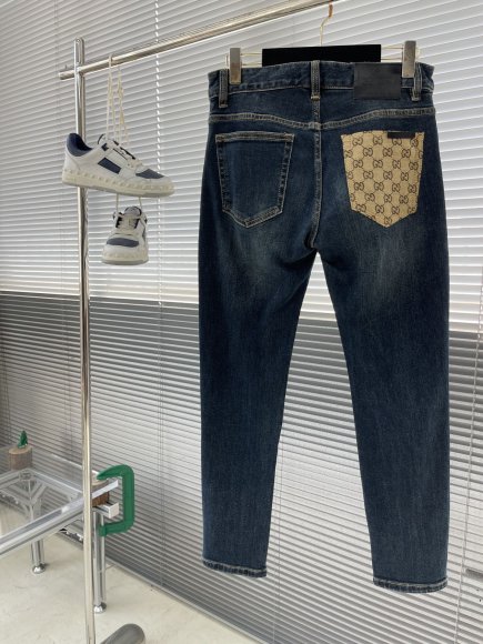 Gucci - Мужские штаны джинсы TJ_1411GU1