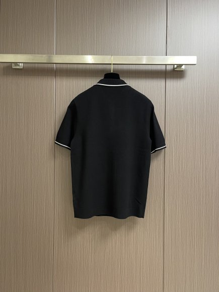 Louis Vuitton - Мужская шерстяная футболка майка поло DF_1308LV2