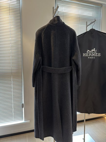 Hermes - Женское шерстяное пальто WJ_1809HE4 Hermes - Женское шерстяное пальто WJ_1809HE4