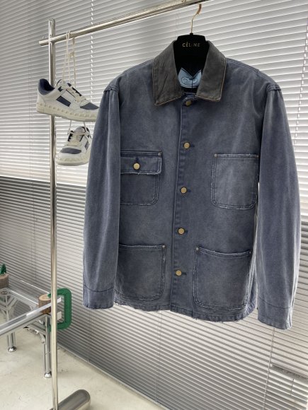 Prada - Мужская джинсовая куртка TJ_0210PR4 Prada - Мужская джинсовая куртка TJ_0210PR4