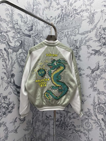 Louis Vuitton Souvenir - Мужская куртка бомбер ветровка DZ_2903LV1