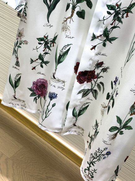 Dior - Мужская шелковая рубашка костюм шорты TI_2606DI8 Dior - Мужская шелковая рубашка костюм шорты TI_2606DI8