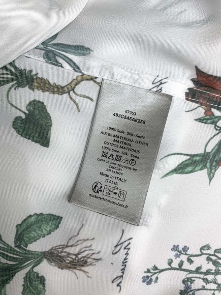 Dior - Мужская шелковая рубашка костюм шорты TI_2606DI8