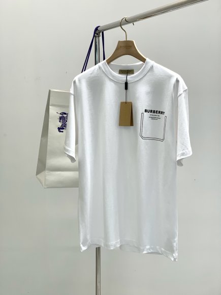 Burberry - Мужская футболка майка TI_1701BU14 Burberry - Мужская футболка майка TI_1701BU14