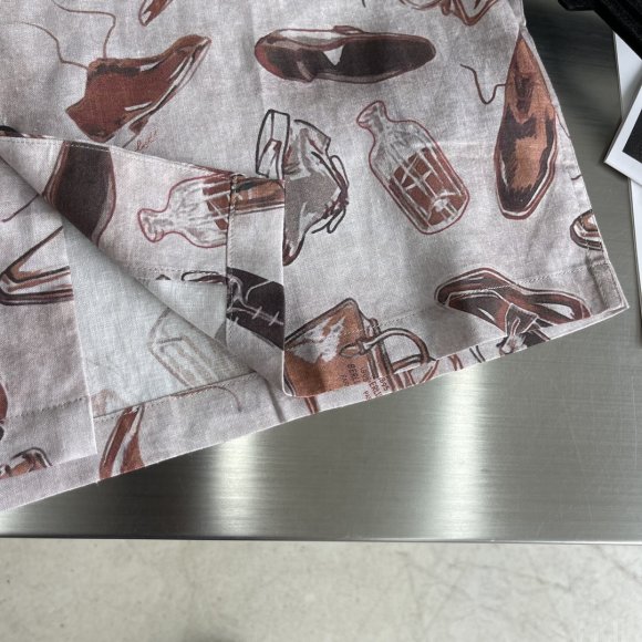 Berluti - Мужская льняная рубашка TJ_0907BE8 Berluti - Мужская льняная рубашка TJ_0907BE8